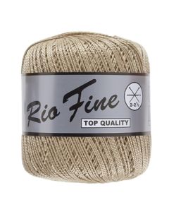 pelote 50 g coton mercerisé RIO FINE coloris 791 ficelle