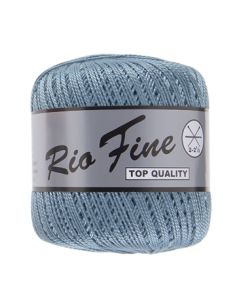 pelote 50 g coton mercerisé RIO FINE coloris 853 bleu