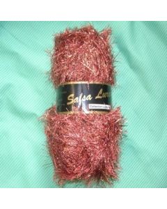 pelote 50 g salsa lurex coloris rouille 04