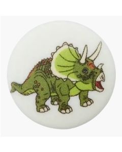 bouton layette 15 mm dinosaure 901