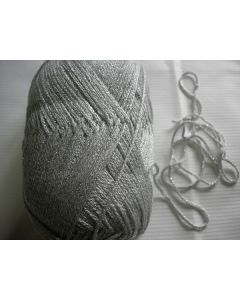 pelote 100 g fil chainette pour déco SIMLI coloris 914 gris