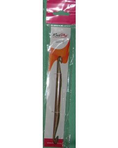 crochet double 15 cm - n°9 et n°10 - bois - Knitpro