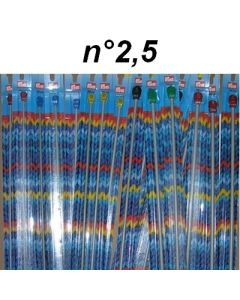 Crochet tunisien métal n°2,5