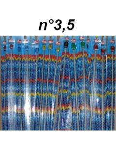 Crochet tunisien métal n°3,5