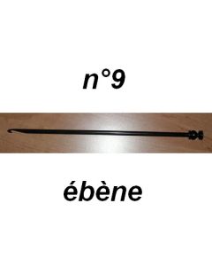 Crochet tunisien en bois d'ébène n°9