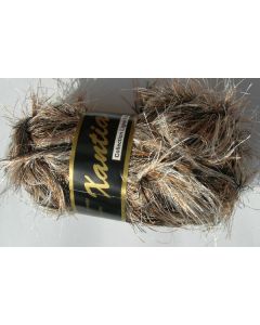 pelote 50 grammes  XANTIA coloris marron clair