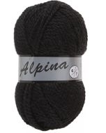 pelote 100 g Alpina6 de Lammy coloris 001 noir