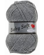 pelote 50 g Baby soft uni de Lammy 002 gris