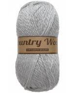 pelote 100 grammes COUNTRY WOOL coloris 003 gris clair