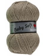 pelote 50 g Baby soft uni de Lammy 017 marron clair