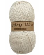 pelote 100 grammes COUNTRY WOOL coloris 017 ficelle