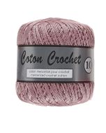 Pelote de 50 g de coton mercerisé n°10 rose 032