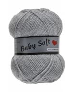 pelote 50 g Baby soft uni de Lammy 038 gris 