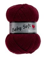 pelote 50 g Baby soft uni de Lammy 042 bordeaux