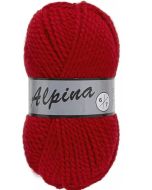 pelote 100 g Alpina6 de Lammy coloris 043 rouge