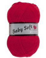 pelote 50 g Baby soft uni de Lammy 043 rouge