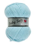 pelote 50 g Baby soft uni de Lammy 047 lagon