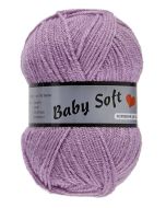 pelote 50 g Baby soft uni de Lammy 064 violet 