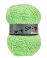 pelote 50 g Baby soft uni de Lammy 070 vert pomme lumineux