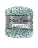 Pelote de 50 g de coton mercerisé n°10 vert 075