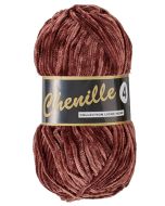 Pelote 50 grammes CHENILLE 4 coloris 110 marron