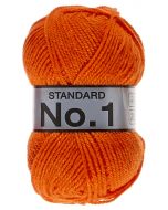 pelote 50 g numero 1 (N°1)  de lammy coloris 015 orange