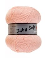 pelote 50 g Baby soft uni de Lammy 214 pêche