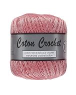 Pelote de 50 g de coton mercerisé n°10 crevette 214
