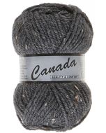 pelote 50 g canada tweed de lammy 425 gris moucheté