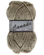 pelote 50 g canada tweed de lammy 465 gris verdâtre moucheté