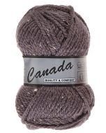 pelote 50 g canada tweed de lammy 470 violet d'évèque moucheté