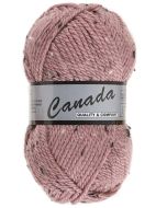 pelote 50 g canada tweed de lammy 485 rose moucheté 