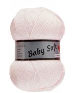 pelote 50 g Baby soft uni de Lammy 710 rose très clair