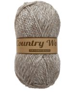 pelote 100 grammes COUNTRY WOOL coloris 791 marron clair chiné
