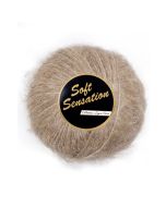 Pelote 25 g SOFT SENSATION coloris 792 marron clair