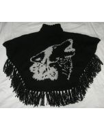 Poncho loup 4 ans à adultes en kit à tricoter