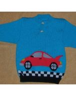 kit tricot 8771 - pull rally 2 ans ou 4 ans