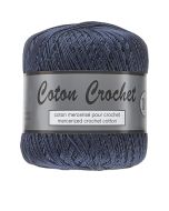 Pelote de 50 g de coton mercerisé n°10 bleu marine 890