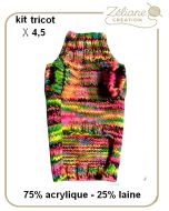 Pull pour chien en kit ou déjà tricoté main