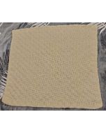 plaid pure laine 80 cm x 80 cm en kit ou déjà tricoté main