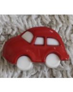 bouton layette voiture rouge 17 mm